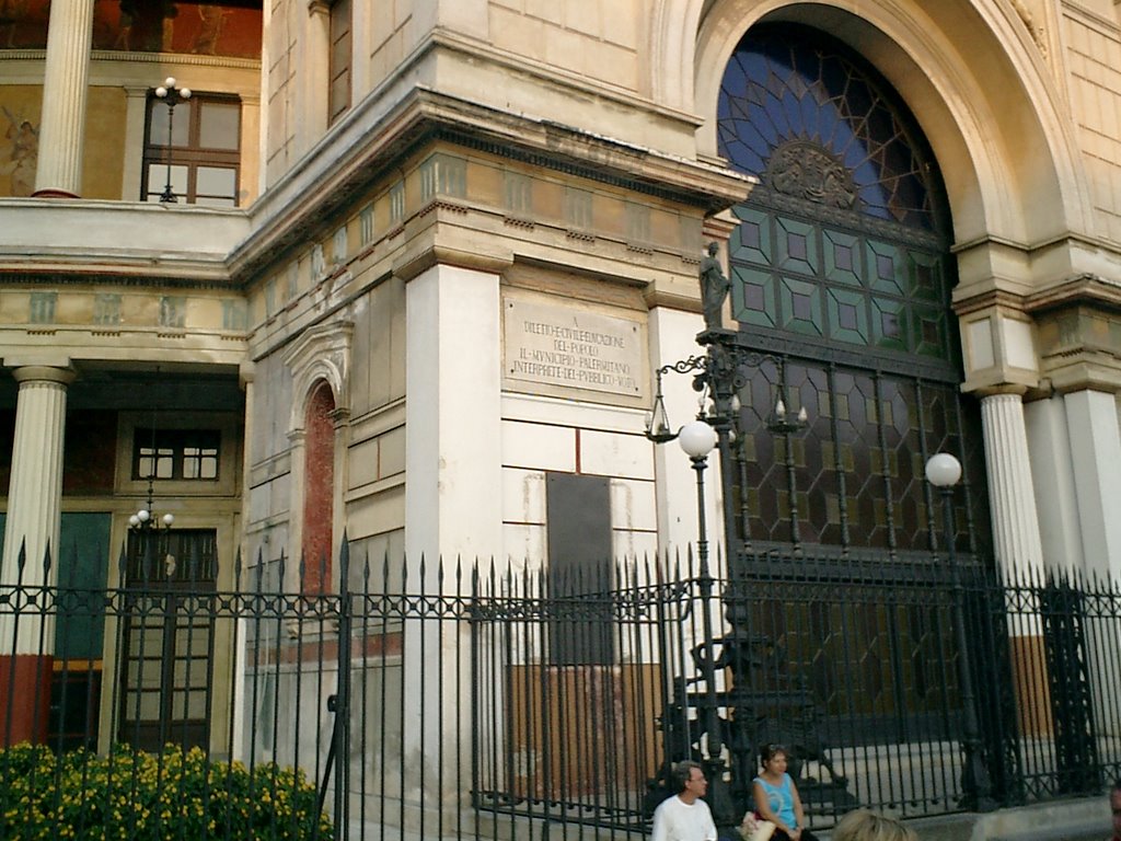 Teatro Politeama - Palermo by kajikawa