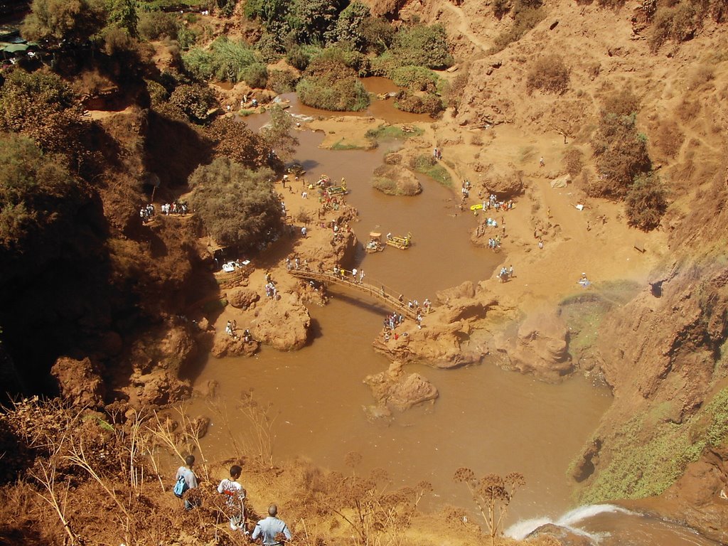 Baños en las cascadas de Ouzoud by José María Frutos