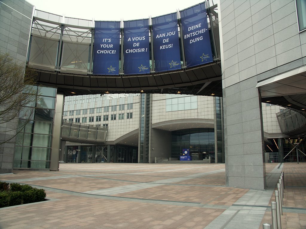 Brussel, Europees Parlement by © Jos Van de Velde