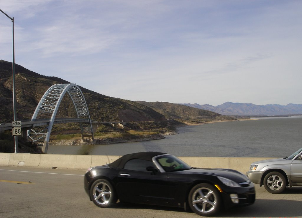 APACHE TRAIL - THEODORE ROOSEVELT BRIDGE, AZ, USA by MARELBU