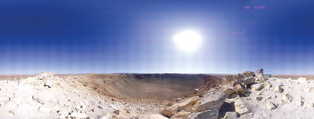 Meteor Crater, Arizona by Brian Lockett