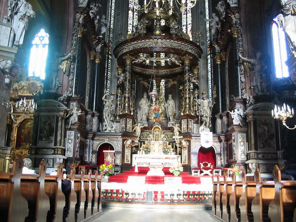 Katedra ołtarz (Cathedral inside) by Krzysztof Habowski by Krzysztof Habowski