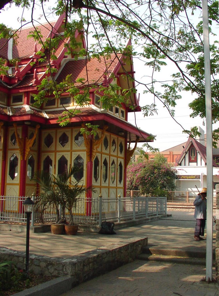 Hua Hin, Bahnhof by Rainer I.