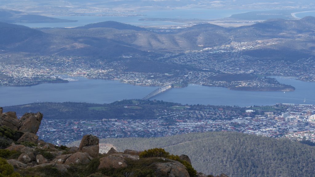 View From Mount Wellington by njellis