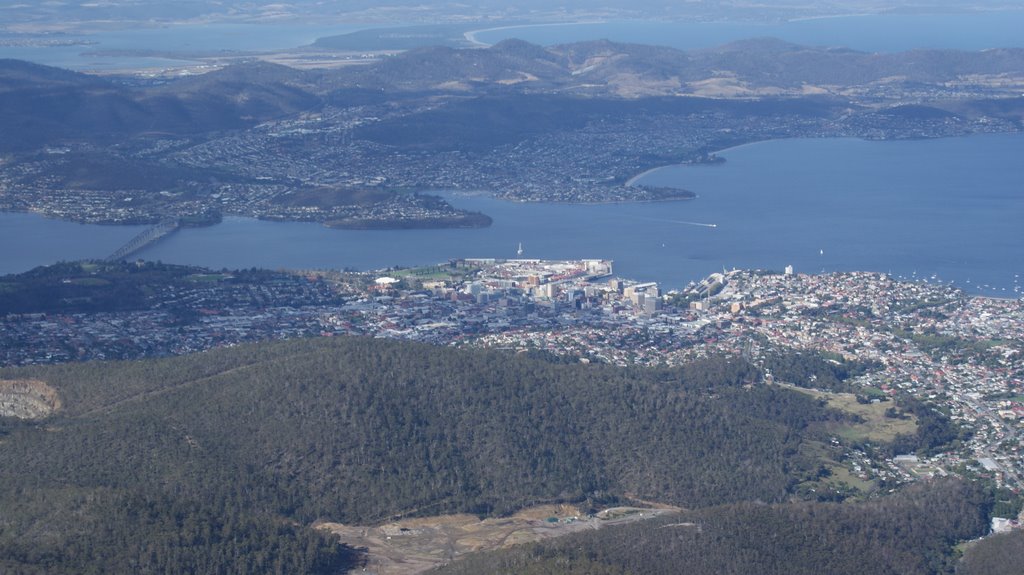 View From Mount Wellington by njellis