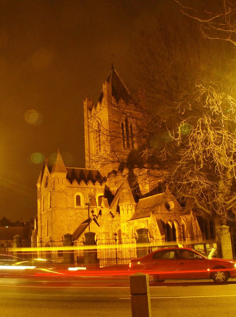 Christ Church, Night by Frank Pustlauck