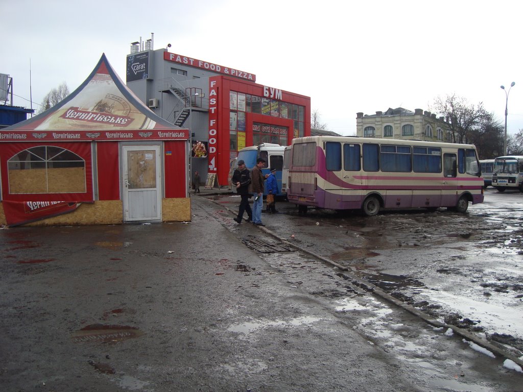 Kharkiv. Bus Station by Alexander Berezhnoy