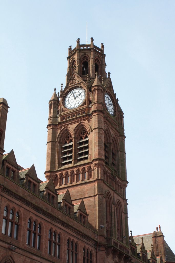 Town Hall clocktower by russbomb