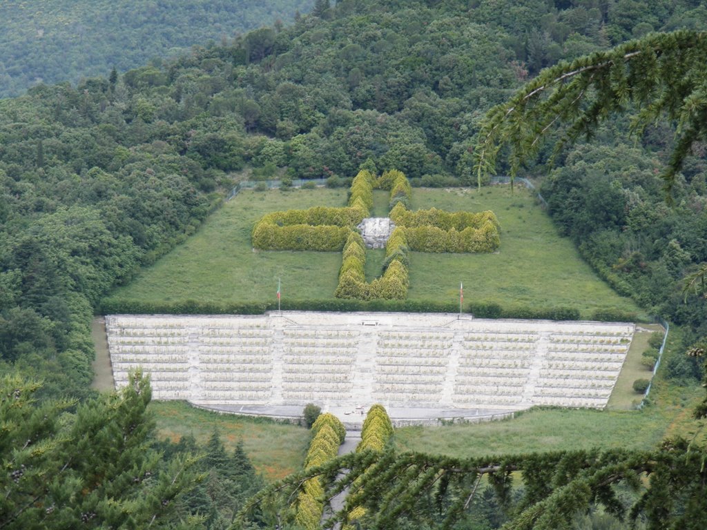 Polish War cemetery,Monte Cassino. by Lionel Hamm.