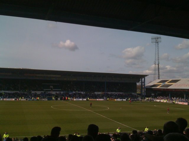 Ninian Park, half time Cardiff City Vs Swansea City 5th April 2009 by Robert Dicks