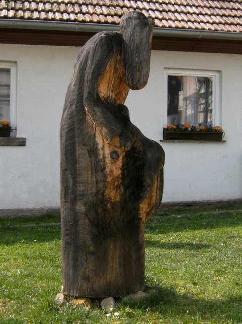 Skulptur Nr. 3 am Bibelweg: „Abraham" by Reznap