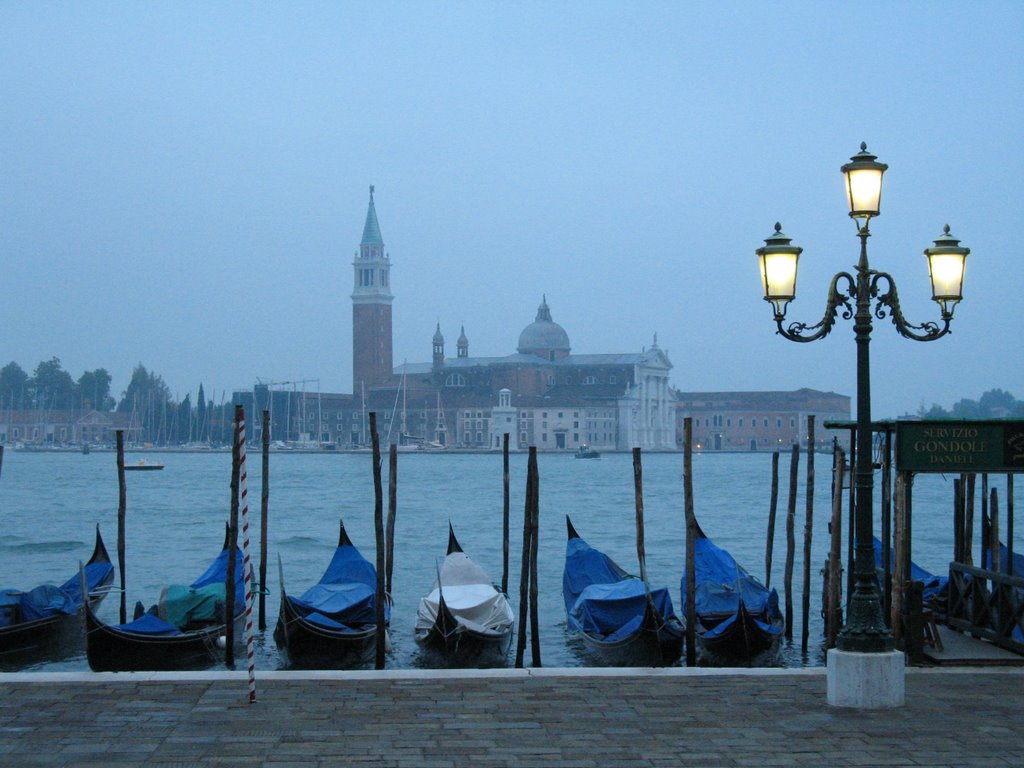 Grand Canal, Venice at dawn by Eddie van Uden