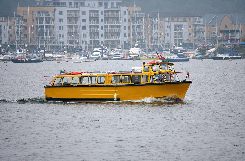 Cardiff Bay Water Taxi by filz123