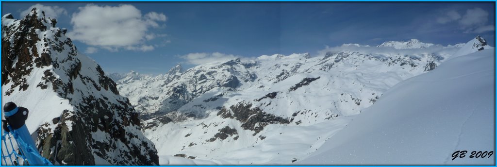 Panorama dal Colle Sarezza verso il Cervino by GabrieleB.77