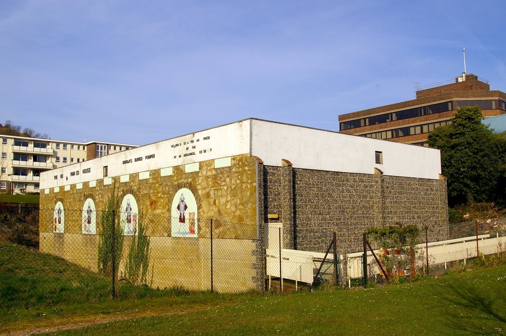 Roman Painted House Ruins, Market Street, Dover, Kent, United Kingdom by John Latter