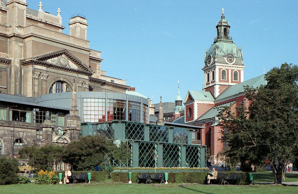 Norrmalm, Stockholm, Sweden by Erling Als Nielsen