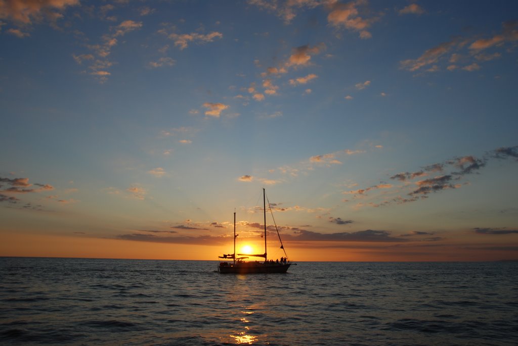 Manuel Antonio, Catamaran trip, Sunset 4 by bdeh