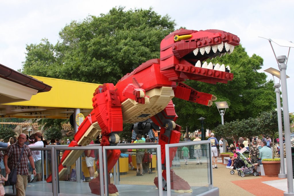 Lego T-Rex by Scott Hanko