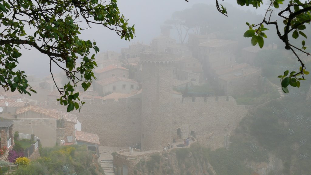 Tossa Castle in the fog, 06/2008 by petrouch