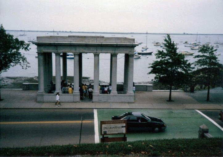 Plymouth Rock Monument by PmCrosby