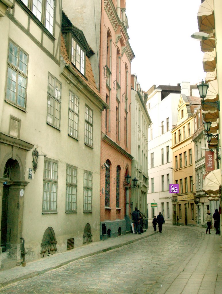 Kaleju street from Bus station by doodishpeep