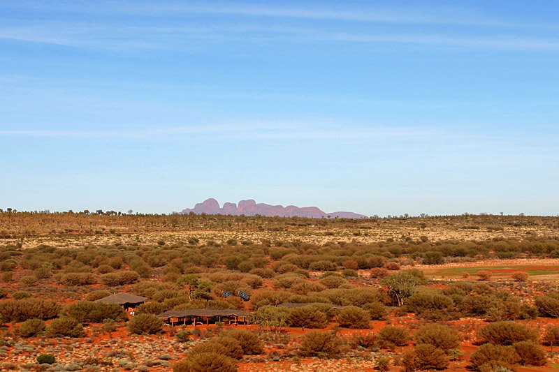 Kata Tjuta viewed from Uluru by HYC