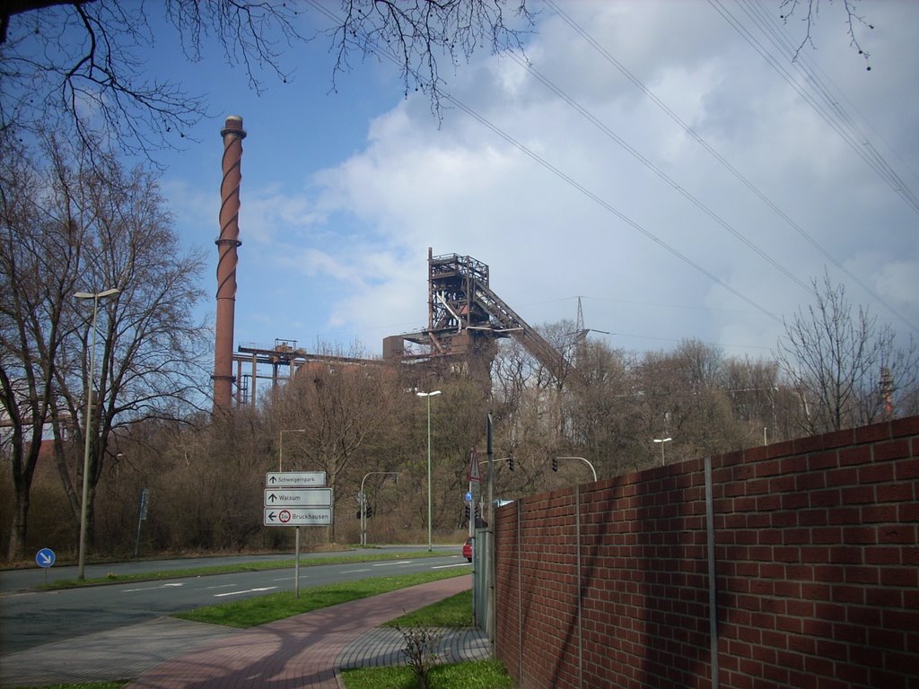 Duisburg Hochofenbetrieb Schwelgern Willy-Brandt-Ring K6 2009 by DortmundWestfalica