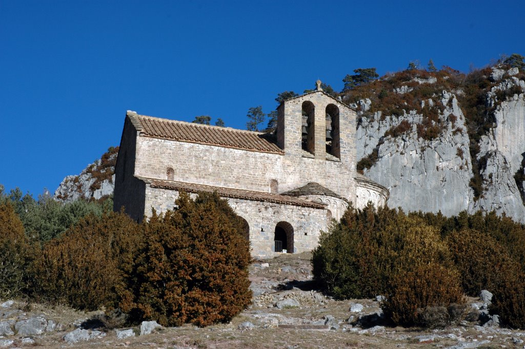 Sant Pere de Mogrony by Antonio Saez Torrens