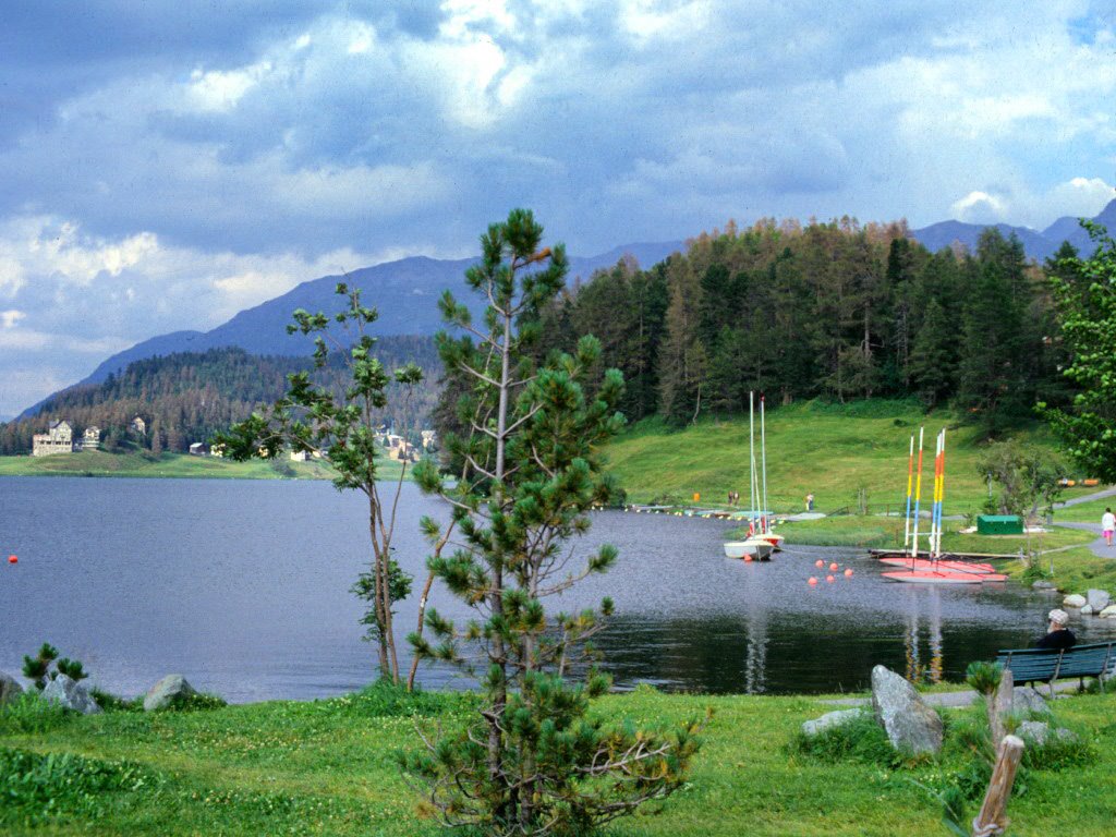 Alla boa sul lago di St. Moritz by costante.c