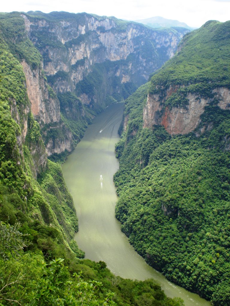 Sumidero Canyon. Chiapas by Rafael Galina P