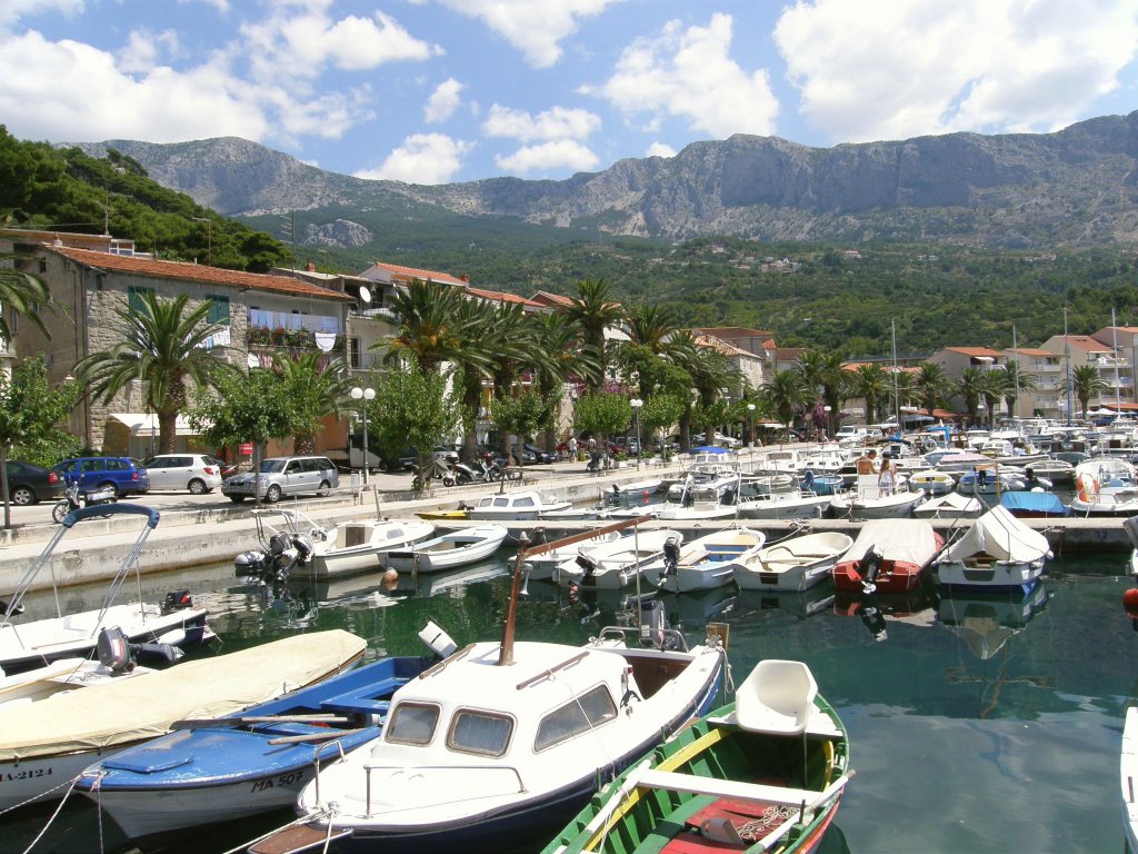 Podgora , marina, boats croatia by MirceaRaicu