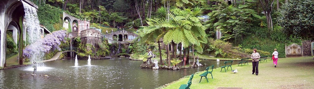 Jardim Tropical garden panorama by pavel_vot