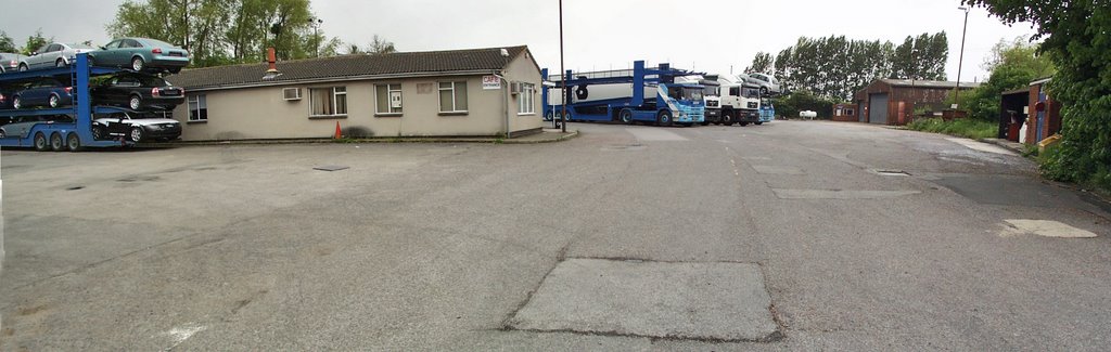 Gossington Truck Stop & Strip Club, A38 Bristol Road, Cam, Gloucestershire by David Ian Wilson