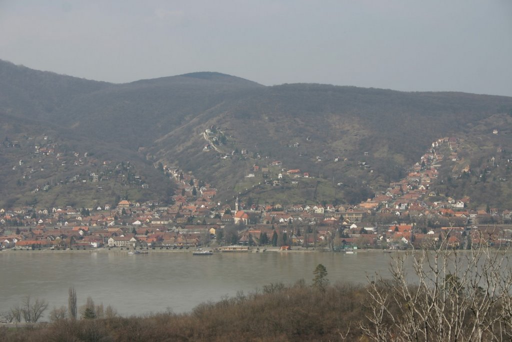 Lookout from Citadel Hill, Visegrád, Hungary by MBagyinszky