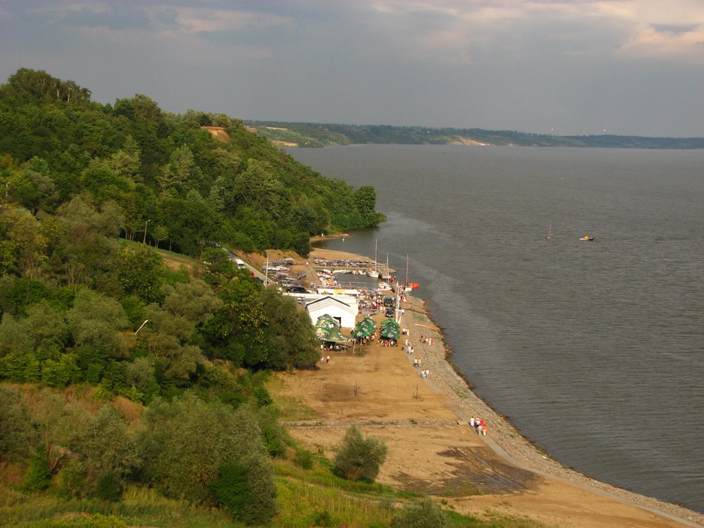 Dobrzyń nad Wisłą.Widok z Góry Zamkowej. by fotoamatorka