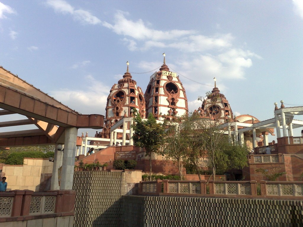 Iskcon temple by Dr.Azzouqa