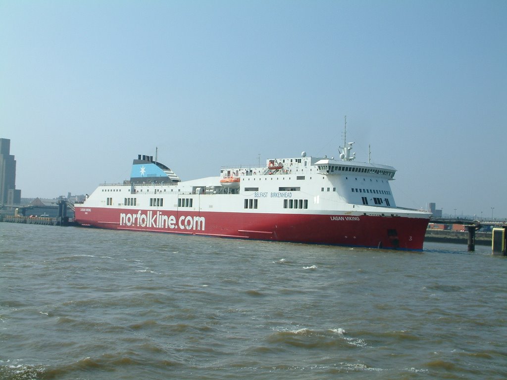 Lagin Viking at the New Terminal by Peter Hodge