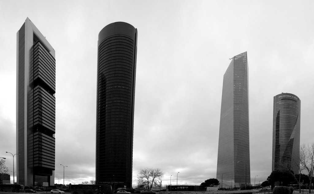 Cuatro Torres - Madrid by oscarmegia