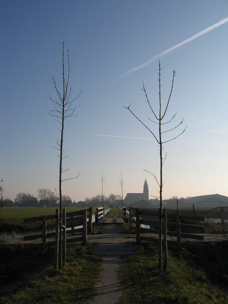 Kerkepad, Cabauw, NL by M.Kranenborg-Torn