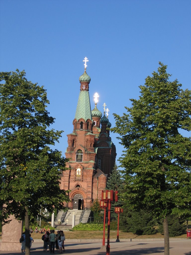 Orthodox Church. Tampere by Elena Zakamaldina