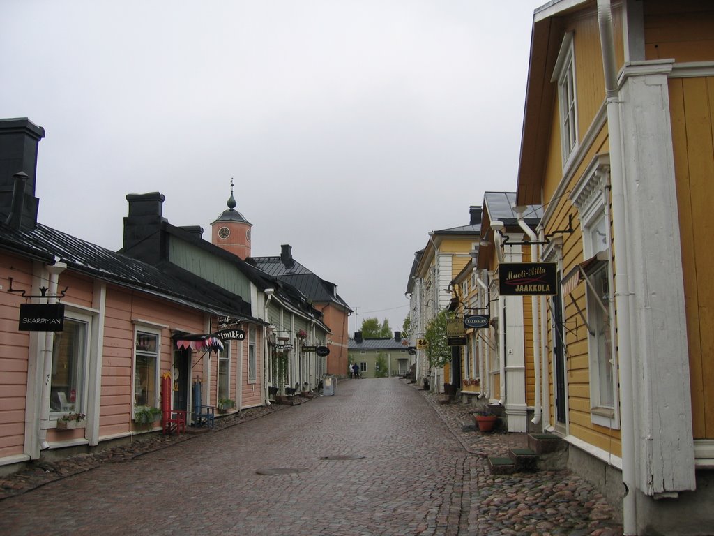 Old Porvoo by Elena Zakamaldina