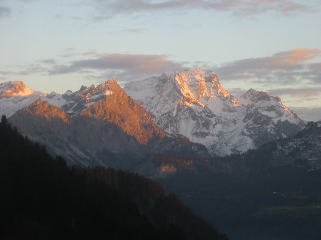 Haus Rotwandblick - Aussicht zur Roten Wand by berg1064