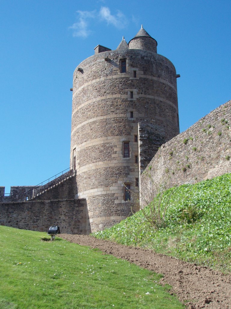 Ancient Castle/Chateau, Fougeres by Woodlander_0