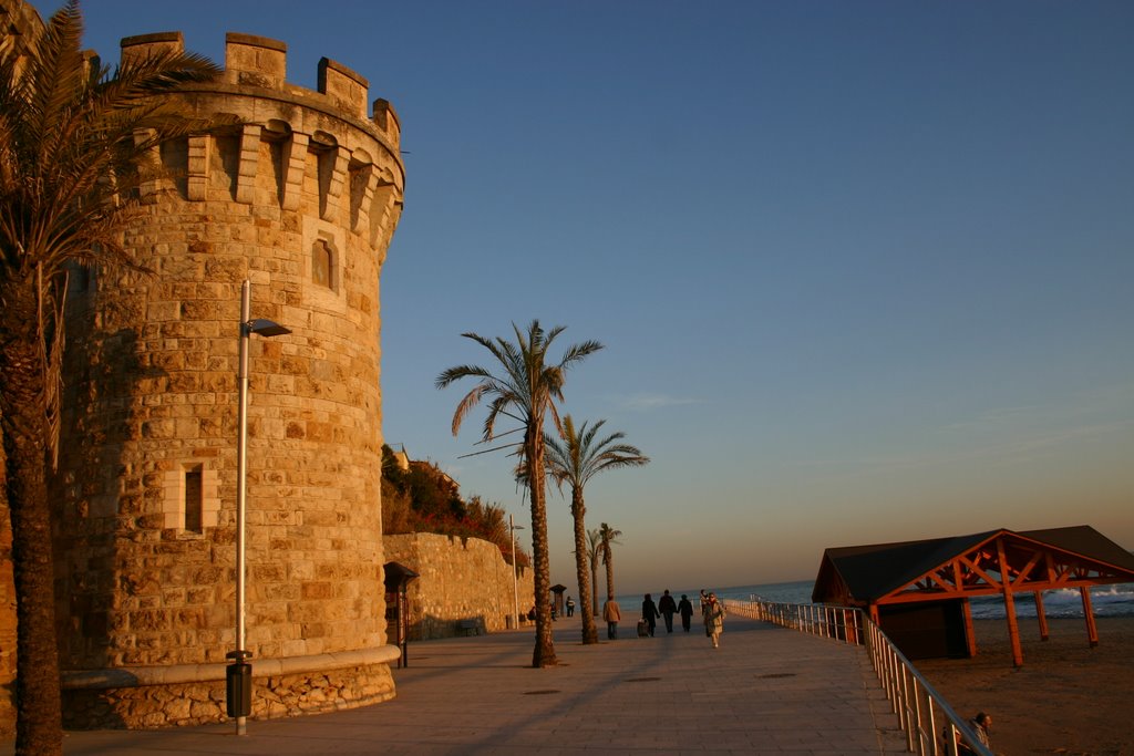 ESTORIL village-The Seaside Walkway VI by Del Dias