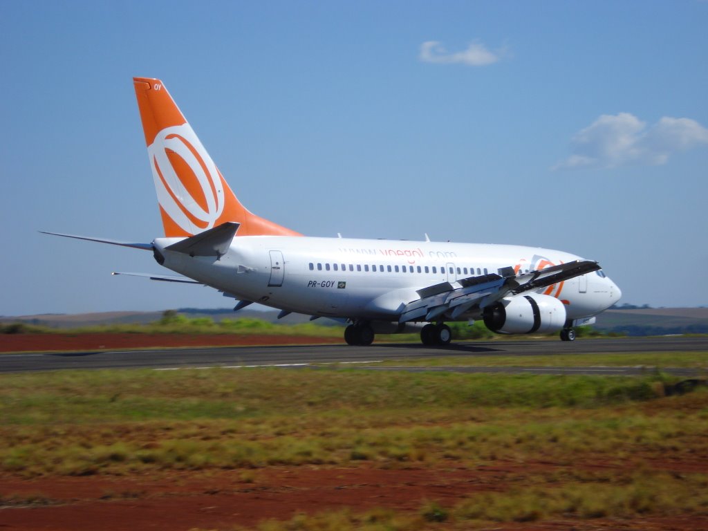 Pouso 737-700 Chapecó by Eduardo H. Loss