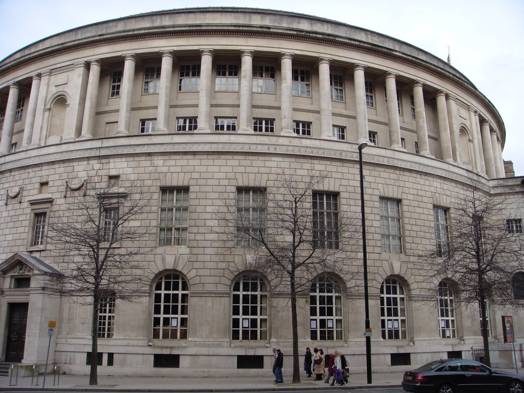 Central Library, Manchester. by Stanley Goodhead