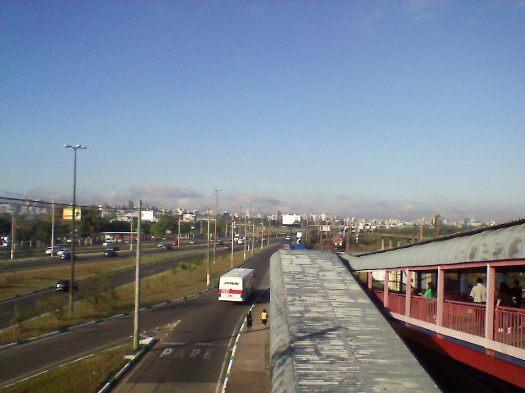 Passarela estação porto alegre by delmiro vieira