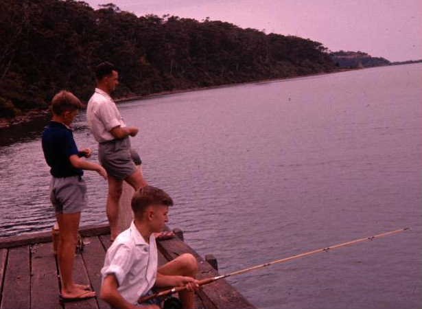 Nyerimilang Jetty, Gippsland Lakes, 1958 by Iraussieguy