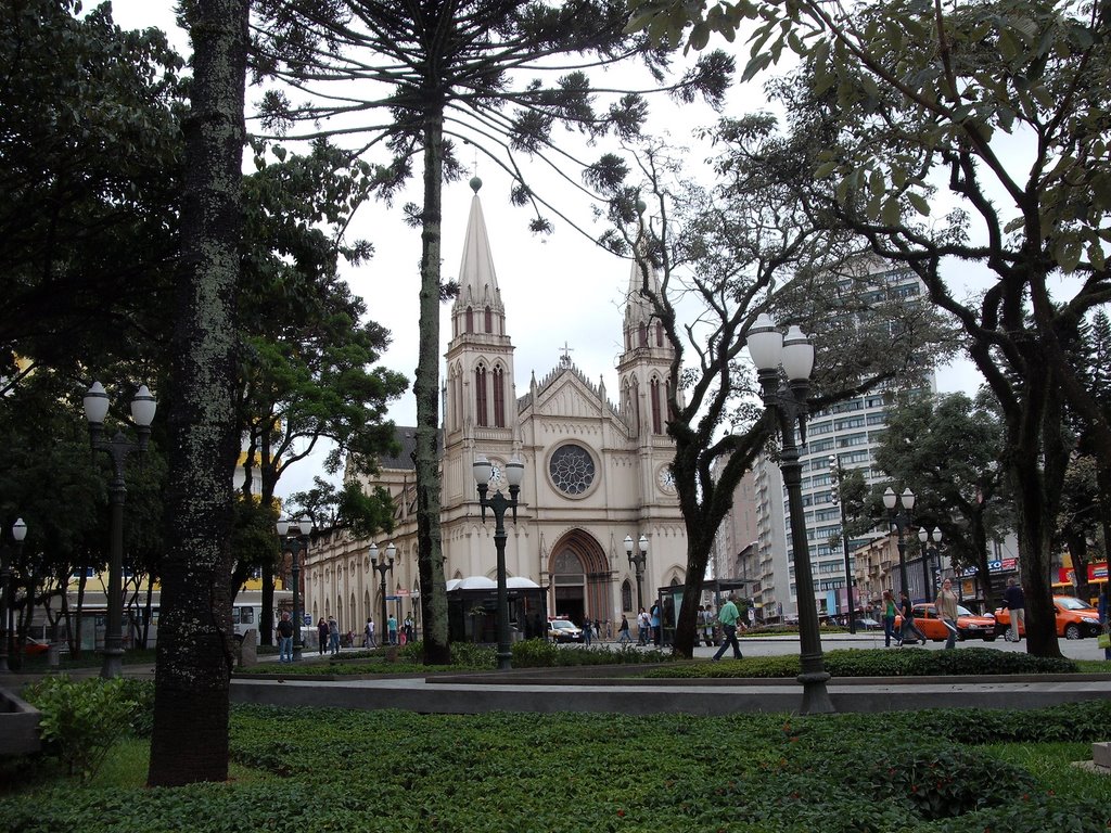 Catedral Metropolitana Curitiba Pr by Conceiçaõ A. Santos