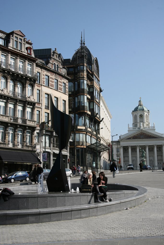 Kunstberg, Brussel, België by Hans Sterkendries